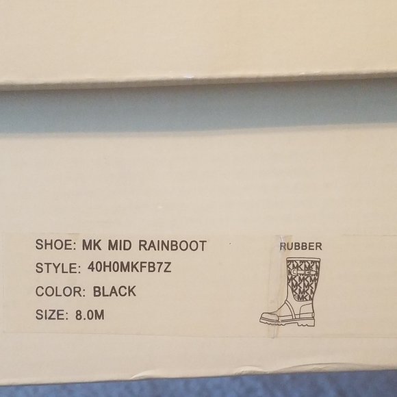 Michael Kors Mid Rainboots - Picture 7 of 7